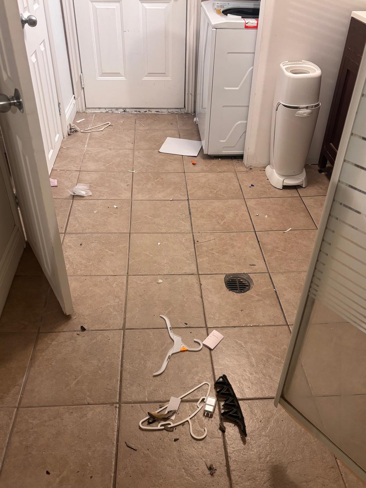 Bathroom & Laundry BEFORE