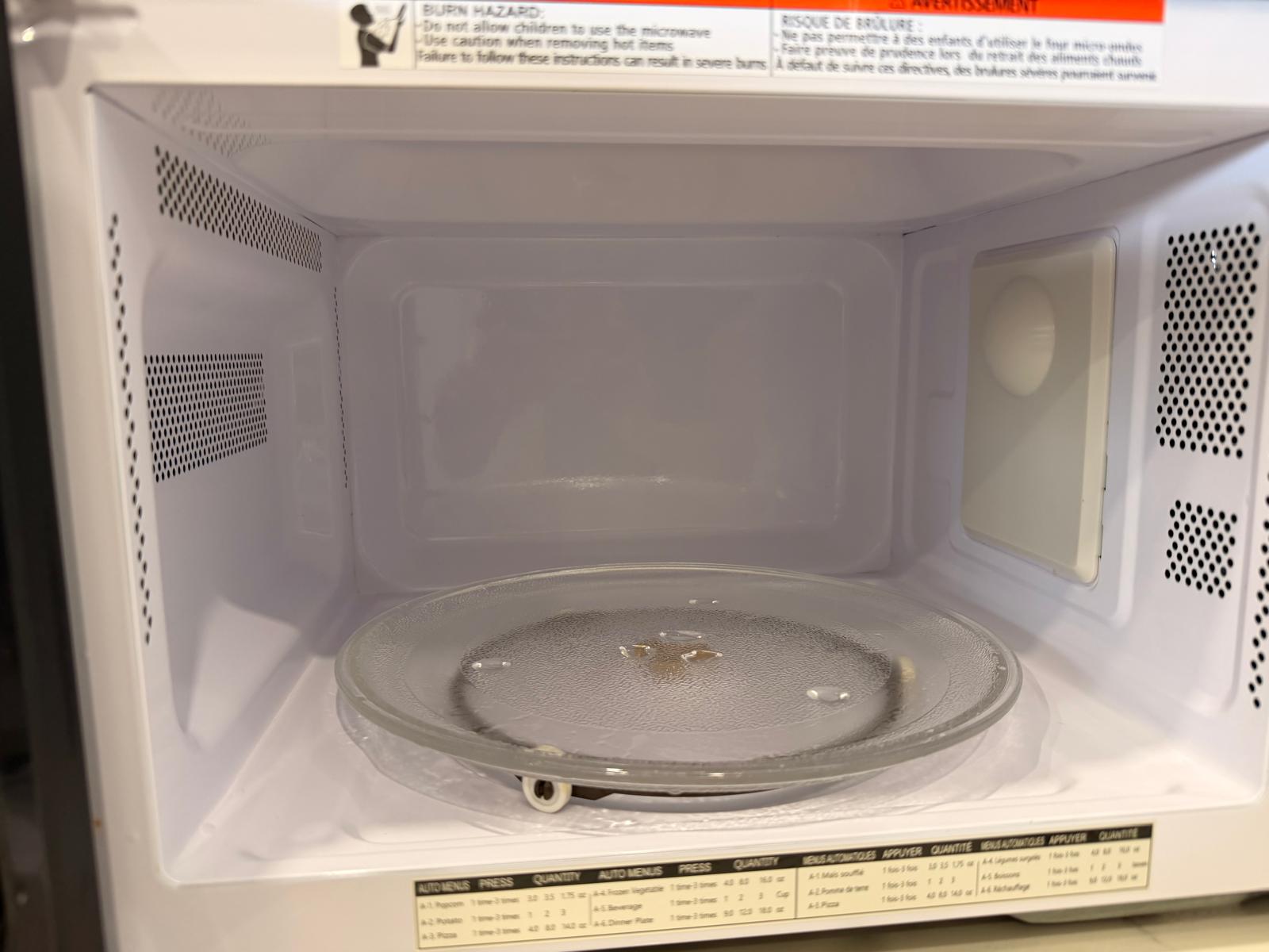 Microwave Deep Clean AFTER